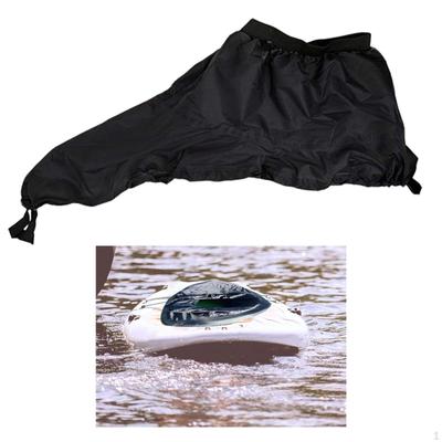 Kayak Spray Skirt Deck Sprayskirt Spraydeck Waterproof Cover Black , S