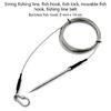 Spear Fishing Fish Stringer Replacement Fish Needle Hook Stringer with Cable and Float Ball Fishing Equipment Enduring