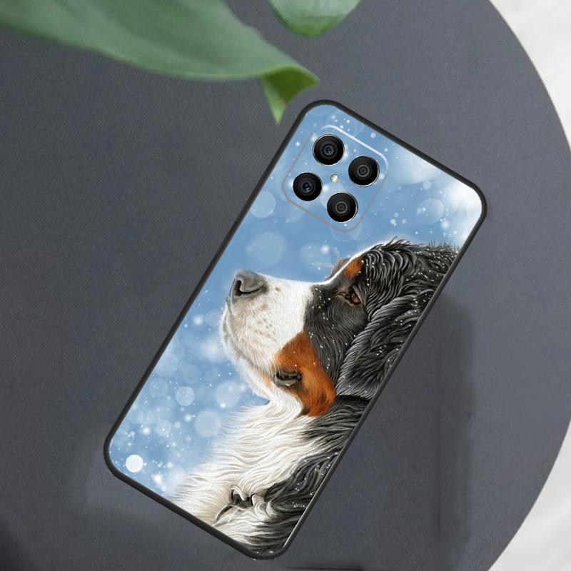 Bernese Mountain Dog For Honor Magic 5 6 7 8 Pro Case For Honor 400 200 50 70 Lite X8c X8b X9a X9b X9c X9d Win RT