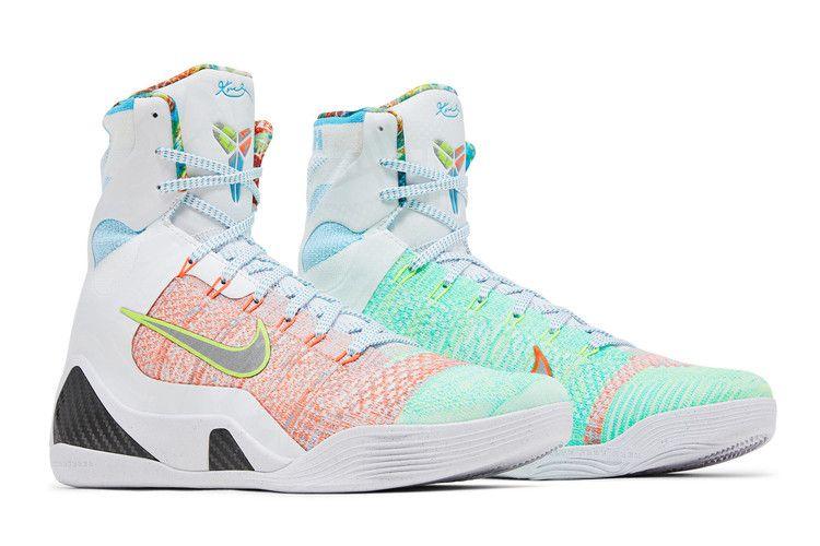 Men's Sneakers Nike Kobe 9 Elite Protro What The (2025) Black/Volt-White-Metallic Silver