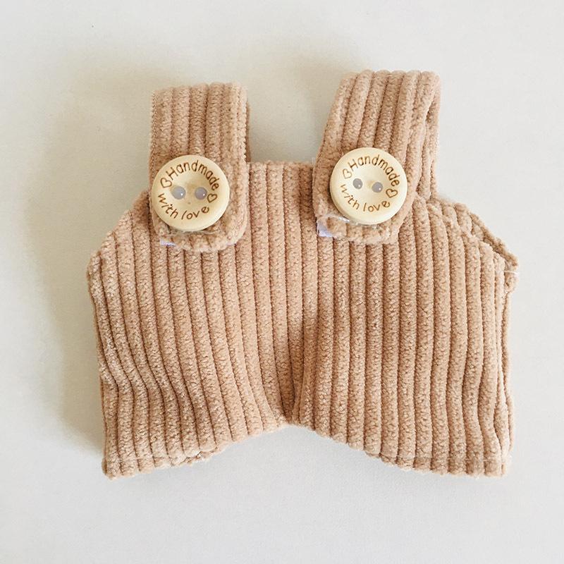 בגדי בובת קטיפה ויניל חמודה 17 ס"מ קופסה עיוורת - תליון LaBuBu שמלת אביזרים