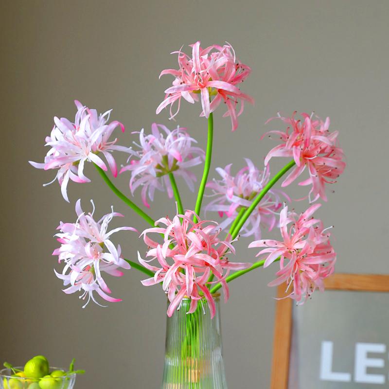 

1 шт. реалистичный красивый шикарный высококачественный долговечный имитационный цветок шелк равноденствия цветок