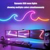 Waterproof Outdoor Sound Controlled Atmosphere Neon Marquee With Colorful Gaming Room Balcony Indoor Atmosphere Light Strip