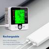 Wrist Blood Pressure Monitor for Home Use Digital Automatic Talking Wrist Blood Pressure Cuff, Rechargeable Blood Pressure Machine Adjustable Bp Cuff