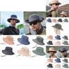 Stylish Boonie Bucket Hat Cap For Fishing Hunting Safari Sunproof And Windproof