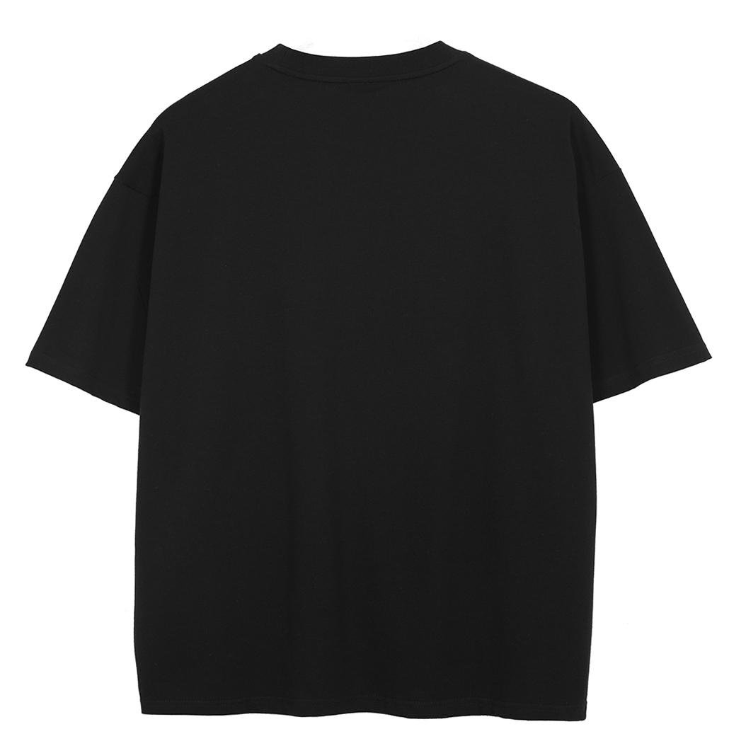 Уличная абстрактная графическая футболка из хлопка унисекс — фото 4