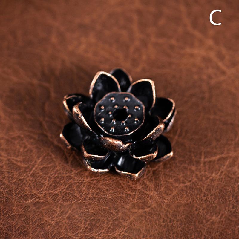 Creative Turtle Metal Incense Holder Indoor Aroma Burner Sandalwood  Base Mini Portable Living Room Home Decoration