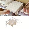 7pcs-double-layer Shoe Rack Organizer-stable Plastic Shoe Rack with Multiple Compartments,space-saving and Easy To Assemble