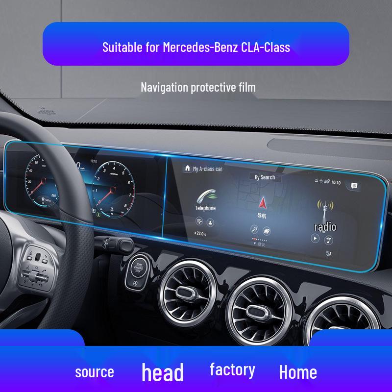 Mercedes-Benz CLS, CLA, CLE Navigation Screen Protector for 25 Models