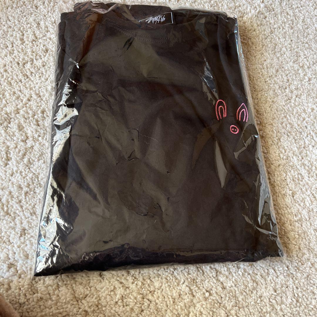 

[Б/У] Stray Kids Чанбин Длинная футболка Рождественский Поп-ап Мужская Pro