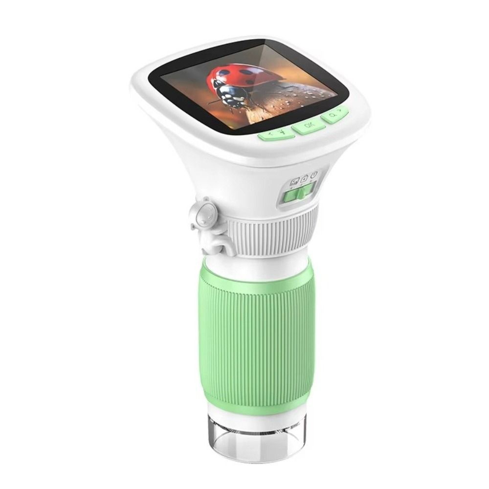 200X 1000X Magnification Handheld Digital Microscope Rotating Focus Science Microscope  Children