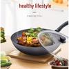 SUPOR 32cm Cast Iron Stir-Fry Wok