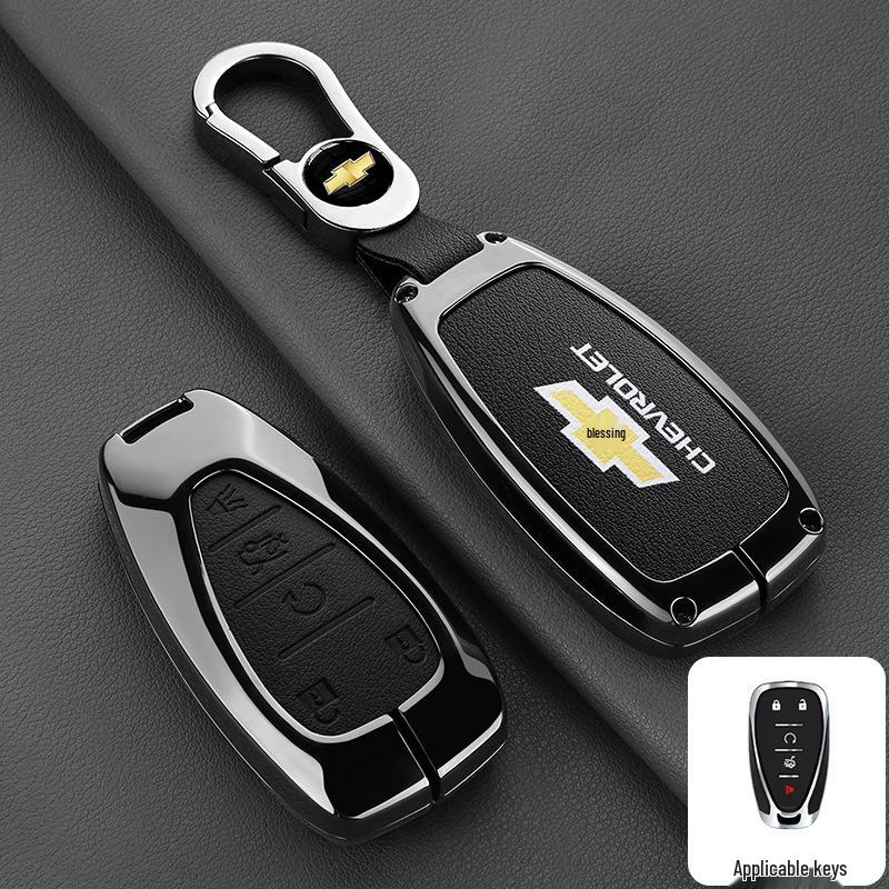 Premium Key Cover for Chevrolet Cruze, Malibu, Covoz, Sail 3, and Trax