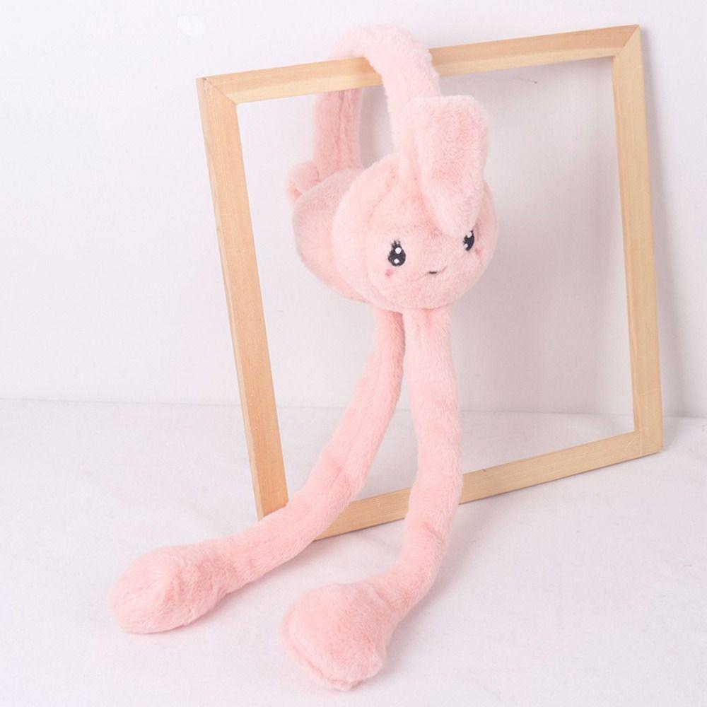 

Шапки Moving Rabbit Eararmuffs Ear Protection Ear Warmers Winter Plush Ear Muffs темно-розовый