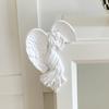 1 Pair of 3D Creative Relief Angel Door Frame Decoration Wedding Background Wall Tv Decoration Switch Sticker Decoration