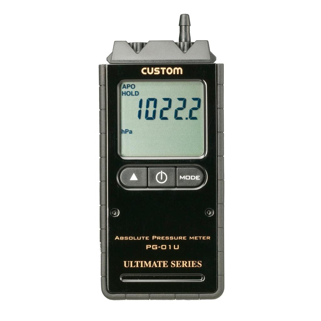 CUSTOM Digital Absolute Pressure Gauge Piano Black Style Housing PG-01U