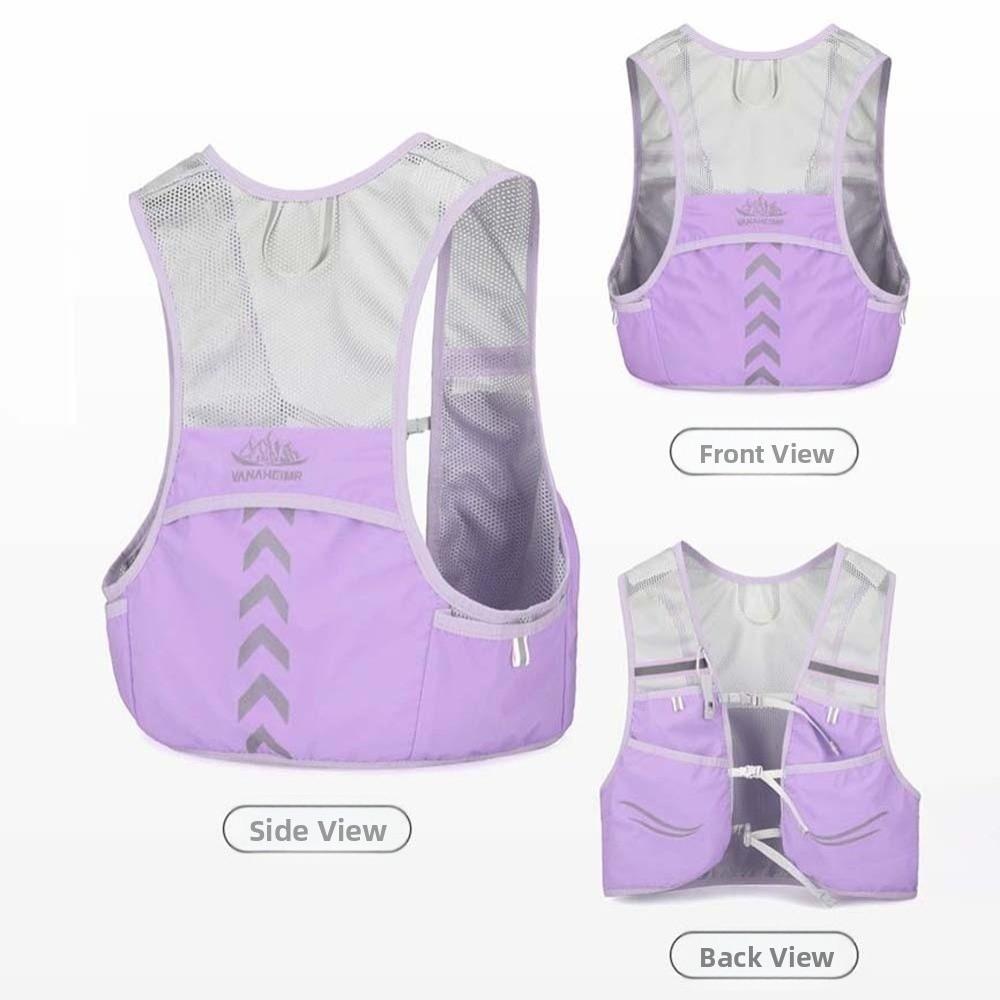 Lightweight Safety Reflective Vest Security Night Running Bag Reflective Vest Bag  Climbing