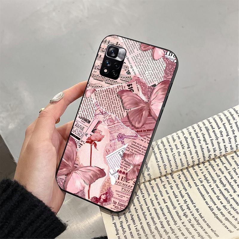 Pink Aesthtic Phone Case For Xiaomi Redmi note 14 Pro 14 13 12 11 10 Pro 14S 12S 11S Redmi 14C 13C 10