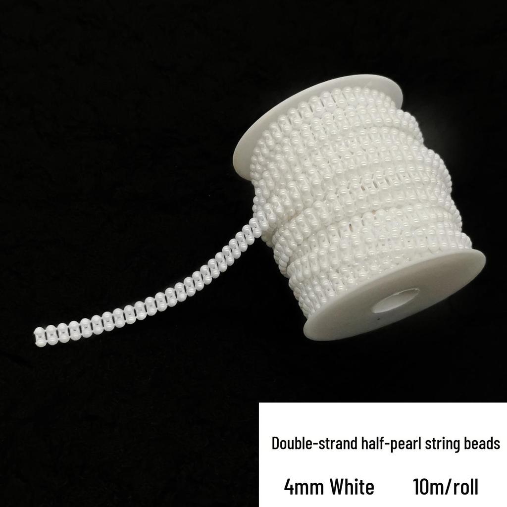 Double-Line Pearl Sunflower Snowflake Beads DIY Decoration