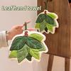 Leaf Hand Towels Handkerchief Towel for Hands Kitchen Absorbent Towels Bathroom Hanging Washing Towels