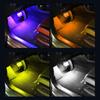1 a 2/4 Luz de Neón para Coche Luz de Pie LED Retroiluminación Interior Encendedor de Cigarrillos Lámpara de Atmósfera USB Lámpara Decorativa para Coche