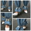 Personalized Metal Imitation Pearl Heart Chain  Foot Ankle Beach Party Jewelry For Women Girl Foot Bracelet Anklet Gifts