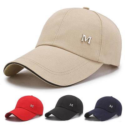 Unisex Baseballkappe Verstellbar Atmungsaktiv Outdoor Sportkappe Herren Damen Langer Schirm Sonnenschutz Baseballkappen Mode Schirmmütze