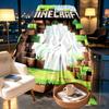 Minecraft Print Blanket - Soft & Comfortable, for Bedroom, Travel, Sofa, Home Decoration - Birthday Christmas Gift for Friend