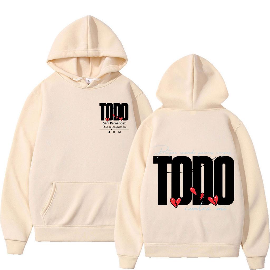 Dani Fernandez Tour 2026 Print Hoodie Men Women Fashion Sweatshirt Long Sleeves Loose Casual Hip-hop Punk Oversized Pullover