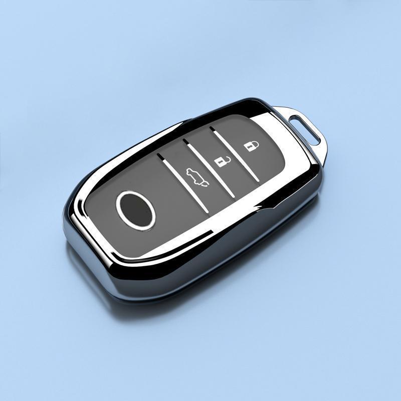 Luxus Schlüsselanhänger-Anhänger für 2025 Toyota Highlander – Unisex, Vollständig geschlossene Schnalle mit 380T Hybridkette