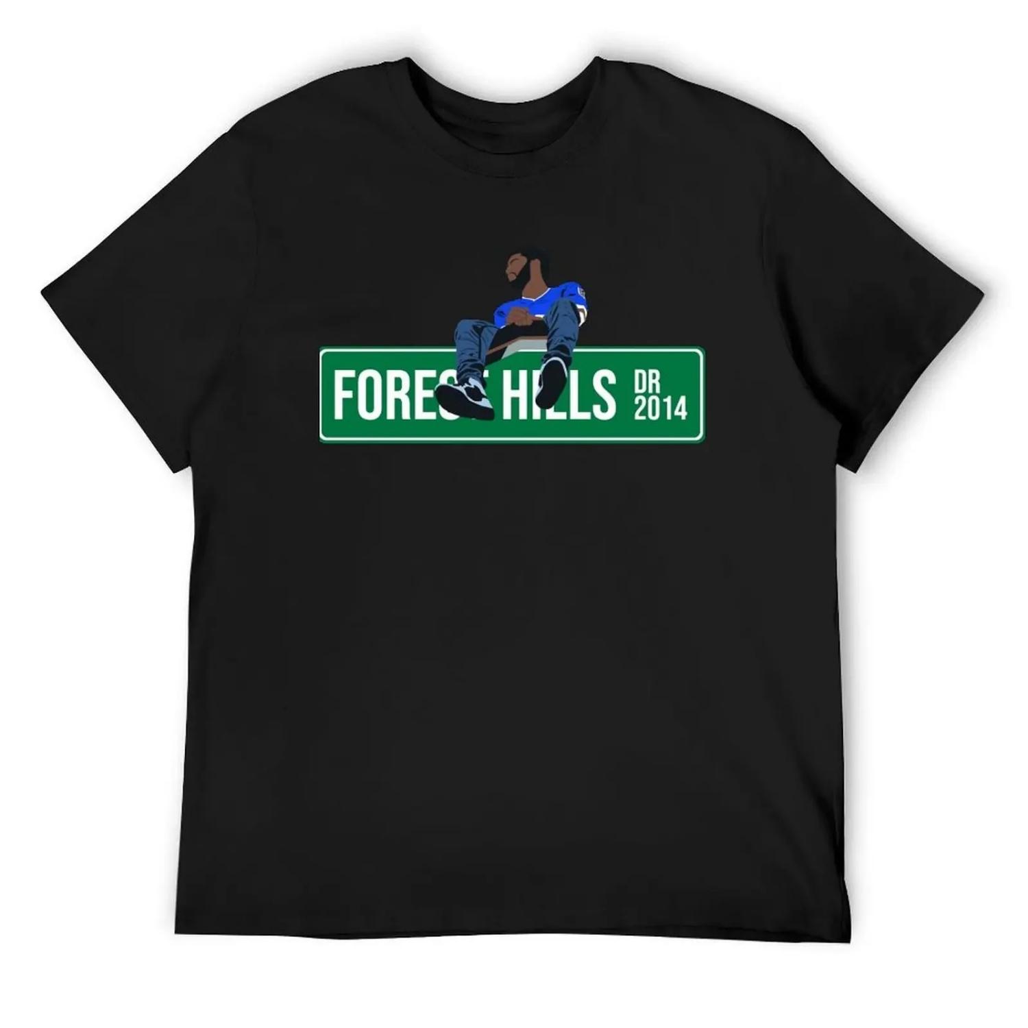 

Hills Drive J-Cole 2014 Forest Classic Copy T-Shirt boys animal print quick-drying funny costumes black t shirts for men XXXXXL різнокольоровий