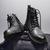 Популярні шкіряні черевики Martin Чоловічі черевики Мотоциклетні черевики