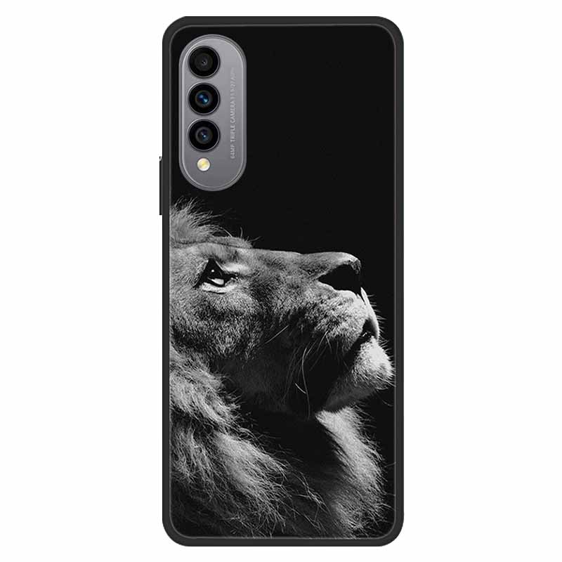 For WIKO T50 Case T 50 Soft silicone TPU Back Cover For Wiko T50 W-P861-01 W-P861-02 Phone Case WikoT50 Black Protective Painted