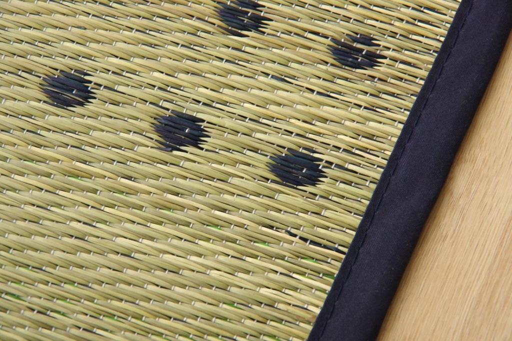 IKEHIKO Igusa Rug/Carpet, DX Goldfish Design, 3-Tatami Size, Rectangular, Approx. 176 X 230cm, Backed with Cypress, #8165310