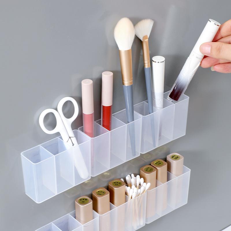 Cosmetics Storage Box Storage Shelf Desktop Lipstick Storage Box Storage Box Mirror Cabinet Storage Box Small Box