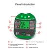 Cross-border EU/US Socket Tester for Leakage, Polarity Detection & Ground Line Verification
