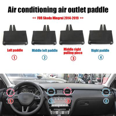 Air Vent Outlet Tab Clip 5ED819701 Car Front AC Vent Grille Tab Clip 5ED819702 for Skoda Octavia 2014 2015 2016 2017 2018 2019