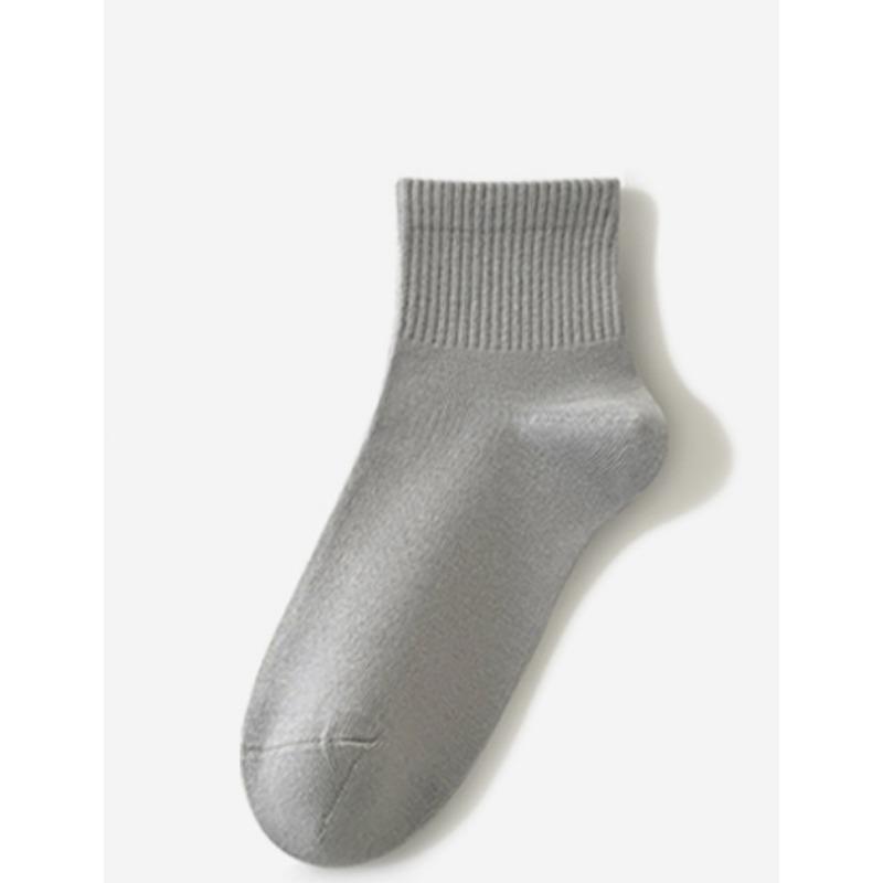 Women's Spring Antibacterial Mid-calf Socks, Versatile Macaron Boneless Socks, Trendy Socks, Skin-friendly Soft Cotton Socks
