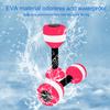 1 pár vodních sportovních činek Přenosné vodní pěnové činky Snadno uchopitelné Pánské Dámské Fitness činky