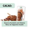 Ekologiški kakavos milteliai – Gryni Theobroma cacao, daug skaidulų ir baltymų – 250 g