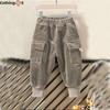 Pants Middle and Small Children's Fashion Casual Sweatpants Children's Winter Pants
