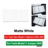 For Tesla Model Y Juniper 2026 Model 3 Highland Center Console Cover Protector Sticker Central Control Panel Film Accessories