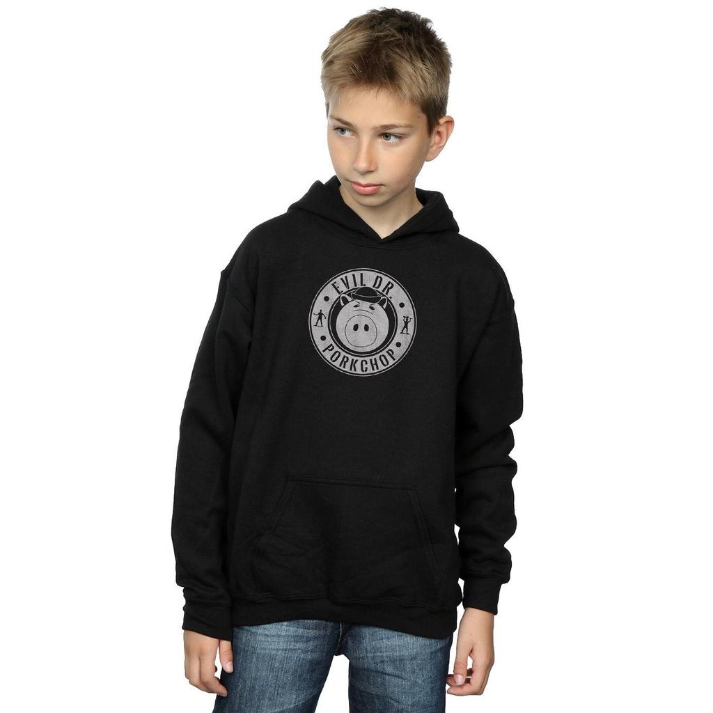 Disney Boys Toy Story Evil Dr Pork Chop Logo Hoodie