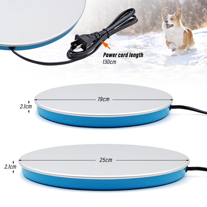EU Poultry Animal Heating Plate Constant Temperature Heating Base Chicken Duck Winter Water Insulation Farm Animal Husbandry
