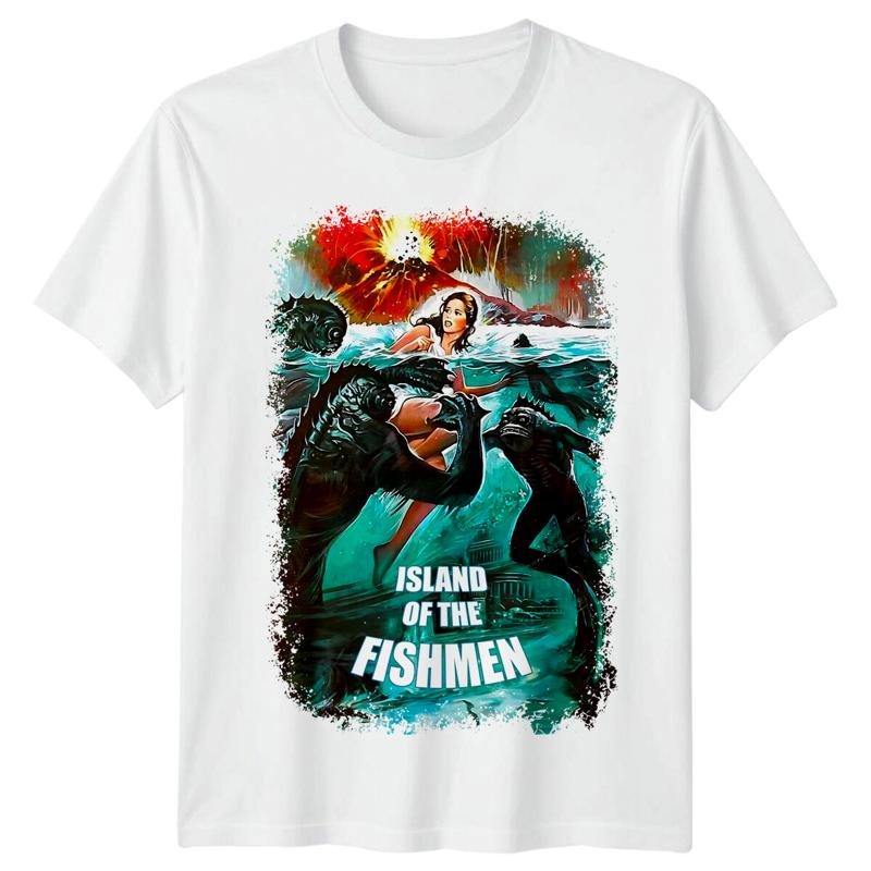 Island Of The Fishunisex 1979 Movie Poster Inspired T Shirt Retro 80s