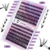 240 Cluster 3040D False Eyelashes: 10-14mm DIY Natural Dense Segmented Lashes