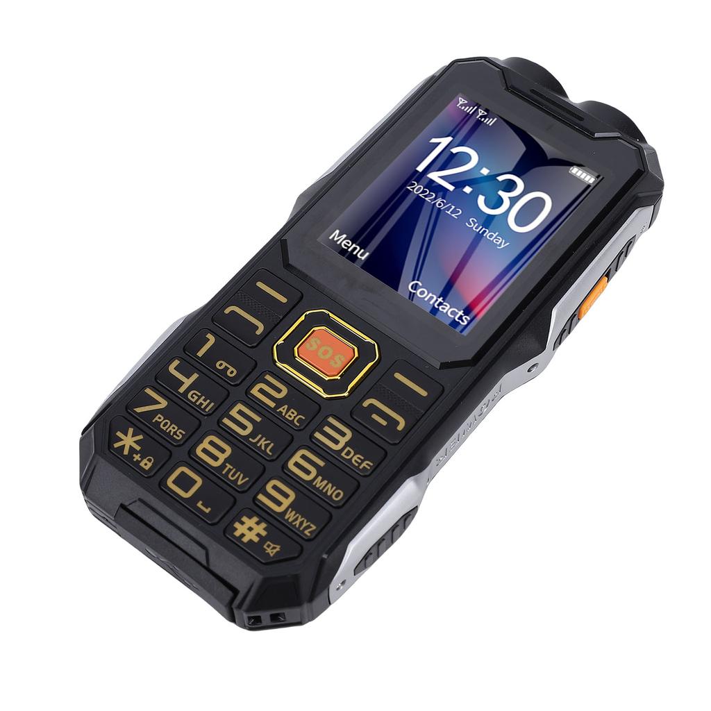 4G LTE Unlocked Phone with SOS Key 0.08MP Camera Dual SIM MP3 Call Text Messaging Function 2.4 Inch Large Screen