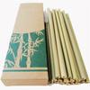 120pc Amboo Drinking Straws Reusable Eco-Friendly Party Kitchen + Clean Brush for Drop Shipping Wholesale
