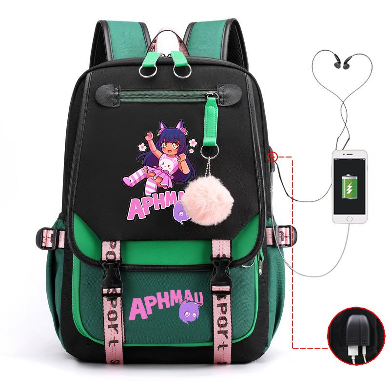 Cute Cartoon Junior High School Student Schoolbag Female Lightweight Large-Capacity Student Backpack