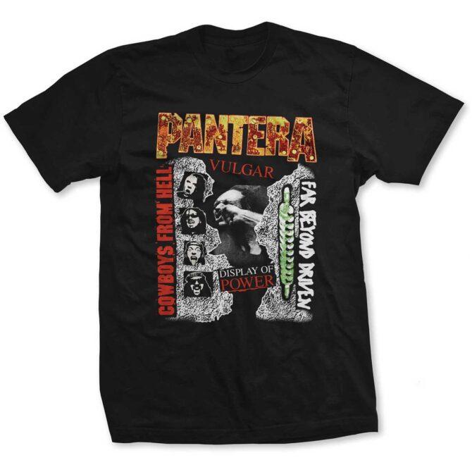 Seltenes Pantera Grafik Polyester T-Shirt Unisex Sommer Kurzarm Modemarke T-Shirt Luxus Lässig Vintage T-Shirts